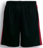 CK628 Kids Soccer Panel Shorts Black/Red CK628 Kids Soccer Panel Shorts Black/Red