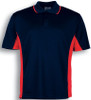 CP0529 Ladies Breezeway Panel Polo Navy/Red