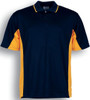CP0530 Kids Breezeway Panel Polo Navy/Gold