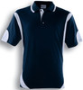 CP0532 Unisex Adults Breezeway Contrast Polo Navy/White