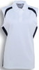 CP0931 Team Essentials-Ladies Sleeveless Contrast Polo White/Navy