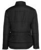 3ADJ1 JB's Wear Ladies Adventure Puffer Jacket Black/Grey Back