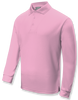 CP1632 Bocini Unisex Adults Sun Smart L/S Polo Pink