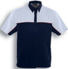 CS0531 Men's Motor Shirt White/Navy