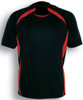 CT0759 Kids Sports Jersey Black/Red