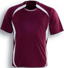 CT0759 Kids Sports Jersey Burgundy/White