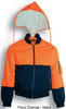 SJ0320 Bocini Unisex Adults Hi-Vis Flying Jacket (Lined) Orange/Navy SJ0320 Bocini Unisex Adults Hi-Vis Flying Jacket (Lined) Orange/Navy