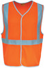 SJ0323 Bocini Adults Hi-Vis Vest With Crossing Tape Orange SJ0323 Bocini Adults Hi-Vis Vest With Crossing Tape Orange