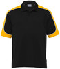 DGCHP(Y) Gear For Life Youth Dri Gear Challenger Polo Black/Gold/White