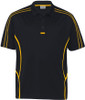 DGRFP Gear For Life Dri Gear Reflex Polo Black/Gold