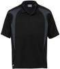 DGSP Gear For Life Dri Gear Spliced Zenith Polo Black/Charcoal DGSP Gear For Life Dri Gear Spliced Zenith Polo Black/Charcoal