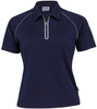WDGDP Gear For Life Dri Gear Dimension Polo - Womens Navy/Aluminium WDGDP Gear For Life Dri Gear Dimension Polo - Womens Navy/Aluminium
