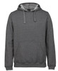 3POH JB's Wear Adults P/C Pop Over Hoodie Charcoal Marle