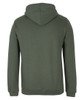 3POH JB's Wear Adults P/C Pop Over Hoodie Army Back