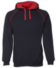 3CFH JB's Wear Kids Contrast Fleecy Hoodie Navy/Red