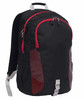 BGMB Gear For Life Grommet Backpack Black/Red Side BGMB Gear For Life Grommet Backpack Black/Red Side