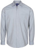 1253L GloWeave Mens End On End Long Sleeve Shirt Silver 1253L GloWeave Mens End On End Long Sleeve Shirt Silver
