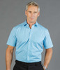 1637S GloWeave Mens Gingham Short Sleeve Shirt