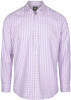 1712L GloWeave Mens Oxford Check Long Sleeve Shirt Lilac 1712L GloWeave Mens Oxford Check Long Sleeve Shirt Lilac
