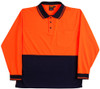 SW05TD AIW Hi-Vis Truedry Safety Polo L/S Orange/Navy SW05TD AIW Hi-Vis Truedry Safety Polo L/S Orange/Navy