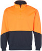 SW13A AIW Hi-Vis L/S Windcheater Collar Orange/Navy SW13A AIW Hi-Vis L/S Windcheater Collar Orange/Navy