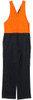 SW202 AIW Hi-His Two Tone Men's Cotton Drill Action Back Overall-Stout Orange/Navy SW202 AIW Hi-His Two Tone Men's Cotton Drill Action Back Overall-Stout Orange/Navy