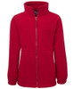 3FJ JB's Wear Adults Full Zip Polar Dark Red