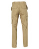 WP07 AIW Mens Heavy Cotton Pre-Shrunk Drill Pants Khaki Back