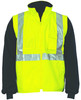 3994 DNC HiVis Cross Back D/N “4 in 1” Zip Off Sleeve Reversible Vest Yellow/Navy 3994 DNC HiVis Cross Back D/N “4 in 1” Zip Off Sleeve Reversible Vest Yellow/Navy
