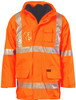 3997 DNC HiVis Cross Back D/N “6 in 1” Jacket Orange 3997 DNC HiVis Cross Back D/N “6 in 1” Jacket Orange