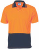 3903 DNC HiVis Two Tone Food Industry Polo - Short Sleeve Orange/Navy 3903 DNC HiVis Two Tone Food Industry Polo - Short Sleeve Orange/Navy