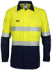 3648 DNC HiVis 2 Tone Segment Taped Coolight Shirt Yellow/Navy 3648 DNC HiVis 2 Tone Segment Taped Coolight Shirt Yellow/Navy