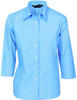 4213 DNC Ladies Regular Collar Blouse 3/4 Sleeve Chambray 4213 DNC Ladies Regular Collar Blouse 3/4 Sleeve Chambray