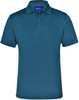 PS59 Winning Spirit Lucky Bamboo Polo Mens Aegean Blue PS59 Winning Spirit Lucky Bamboo Polo Mens Aegean Blue