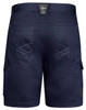 ZS146 Syzmik Workwear Mens Summer Cargo Short Navy Back