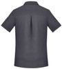 CS947LS Biz Care Womens Florence Short Sleeve Shirt Charcoal Back