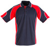 PS61 Winning Spirit Alliance Mens Sport Polos Navy/Red