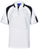 PS61 Winning Spirit Alliance Mens Sport Polos White/Navy