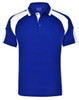 PS61 Winning Spirit Alliance Mens Sport Polos Royal/White