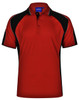 PS61 Winning Spirit Alliance Mens Sport Polos Red/Black