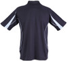 PS53 Winning Spirit Legend Mens Sport Polos Navy/Sky Blue Back