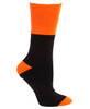 6WWS JBs Wear Work Socks 3 Pack Black/Orange