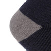 6WWS JBs Wear Work Socks 3 Pack Navy/Grey Heel