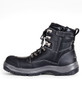 9F1 JBs Wear Roadtrain Zip Safety Boot Black Inside