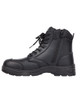 9G8 JBs Wear Composite Toe 5 inch Zip Boot Black Inside
