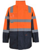 6DNCJ JB's Wear Hi Vis D+N Visionary Jacket Orange/Navy