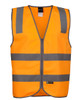 6DVSV JB's Wear Vic Rail D+N Safety Vest Orange 6DVSV JB's Wear Vic Rail D+N Safety Vest Orange