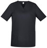 CST141LS Biz Care Womens Tokyo V-Neck Scrub Top Charcoal Front
