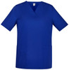 CST141LS Biz Care Womens Tokyo V-Neck Scrub Top Royal Front
