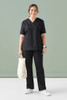 CSP143LL Biz Care Womens Tokyo Scrub Pant Black CSP143LL Biz Care Womens Tokyo Scrub Pant Black